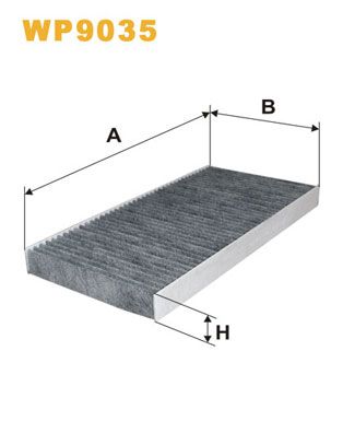 WIX FILTERS Suodatin, sisäilma WP9035